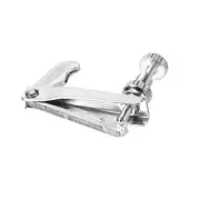Violin Fine Tuner Fiddle String Adjuster Fine Tuner Silver for 4/4, 3/4 Violin