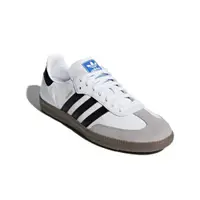 在飛比找PChome24h購物優惠-Adidas Samba OG 平底白色 男鞋 休閒鞋 B7