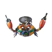 EEIEEIO Metal Conrad The Crab Drinks Cooler Icebox