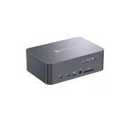 AV Access Docking Station Dual Monitor KVM Switch for Laptop&Desktop, Type C