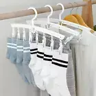 Foldable Laundry Hanger Drying Rack Drip Drying Hanger with Clips fitting