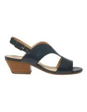 [Easy Steps] Valetta Sandals in Navy Leather