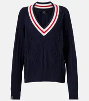 [The Upside] The Upside Renshaw Josette cotton sweater AU 14 blue