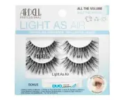 ARDELL Lush and Light Falsies Eyelashes 2 Pair-Light As Air 523 w/ DUO Pipette