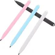 4pcs Set LCD Stylus Drawing Tablet Writing Pens Stylus Pen for Electronic Sketch Pad LCD Writing Tablet Stylus Pen for Electronic Drawing Pad Stylopro Scratch Pen LED LCD Plastic