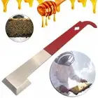 AU Stainless Steel Beekeeping Bee Hive Tools Hook Scraper J Shape Equipment Tool