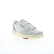 Reebok Phase Court Mens Beige Leather Lace Up Lifestyle Sneakers Shoes