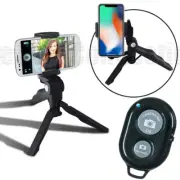 Handheld Camera Tripod + Phone Mount, Remote for Apple iPhone 13 12 11 8 8+ X 7