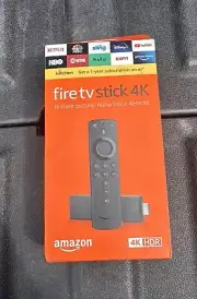 Fire TV Stick 4k Ultra HD Streaming Media Player Alexa Voice Remote control
