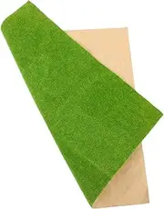 CLISPEED DIY Artificial Grass Turf Mat Sturdy Lawn Decoration for Micro Landscape Model Construction and Home Decor Durable Synthetic Turf for Table DIY Projects