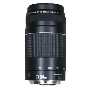 可打統編 原裝佳能EF 75-300mm f/4-5.6 III 大長焦單反鏡頭70-300相機鏡頭