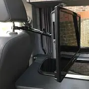 OTVEE Gallant 'Lift Off' Campervan TV Bracket, Motorhome TV Bracket with VESA Headrest for VW T4, T5, T6 & T6.1, Portable Electronic Device Mount