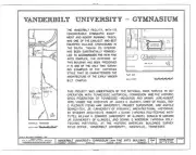 Photo:HABS TENN,19-NASH,5B- sheet 1 9 - Vanderbilt University, Gymnasium,