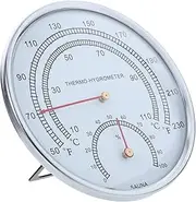 Veemoon Accurate Sauna Room Thermometer Hygrometer High Precision Large Display for Home Sauna Use
