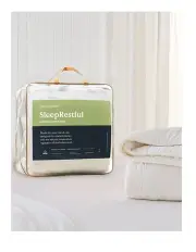 [MiniJumbuk] Sleep Restful Wool Quilt in White