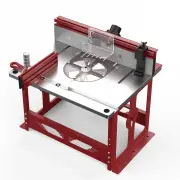 ENJOYWOOD Bench Top Router Table Workbench with Miter Gauge / Profile Fence System / Dust Collection Port for Most Route