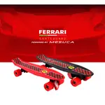 【 FERRARI 】法拉利 - 22英吋兒童迷你魚型中型滑板(黑/紅)