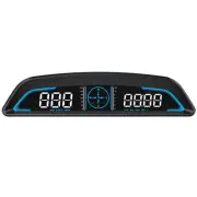 Car Digital Speedometer Head Up Display GPS Overspeed Warning Alarm HUD Gauge (for: MG)