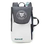 Holds 3 Rackets Raquete Bag Large Capacity Padel Rackets Backpack (Grey) AU