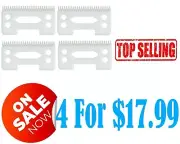 Wahl Magic Clip 2-Hole Clipper ceramic Blade cutter 4 Pcs