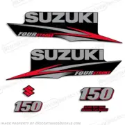 Fits Suzuki 150hp FourStroke 2010-2013 Outboard Engine Decal Kit DF150