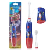 在飛比找PChome24h購物優惠-英國brush-baby幼童聲波電動牙刷(3歲+/太空探險)