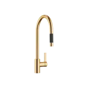 Dornbracht TARA ULTRA Single-lever mixer Pull-down w. spray function Brushed Dur