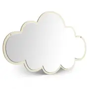 Acrylic Kids Mirror Cloud Decor Wooden Children's Toddler Dress up