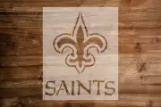 Strong Disposable High Quality NFL New Orleans Saints Stencil