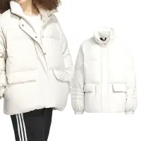 在飛比找Yahoo奇摩購物中心優惠-Adidas W A LINE Down J 女款 白色 休