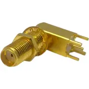 SMA (f) 90 Degree Pcb Mount Coaxial Connector