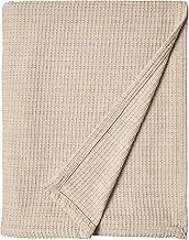 Tommy Bahama - King Blanket, Soft Cotton Bedding, Medium Weight & All Season Home Decor (Woven Natural Brown, King)