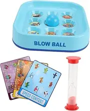 SUPVOX 1 Set Creative Floating Ball for Interactive Blowing Game Educational Fun for Motor Skills Development Parent Bonding and Breath Control Activities Random Color