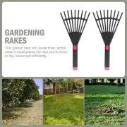 2 Pcs Hand Leaf Rake Claws Garden Pitchfork Soil Loosening Tool