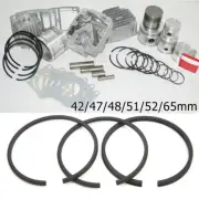 3X Air Compressor Piston Ring Pneumatic Replace For 42/47/48/51/52/65mm Cylinder