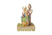 Beatrix Potter by Jim Shore Figurine 14cm Peter Rabbit Eating Radishes, Whitehill 6008743