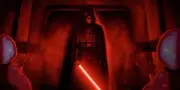 Star Wars Rogue One Darth Vader Red Lightsaber Rebels Fine Art Giclée on Canvas