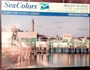 1993 Sea Colors CAPE COD PUZZLE SERIES PROVINCETOWN 13 X 19" 500 PIECES #93002