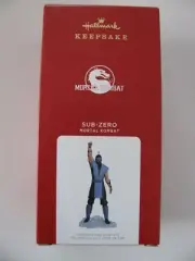 Hallmark Keepsake Ornament MORTAL KOMBAT SUB ZERO 2021 NIP FREE SHIPPING