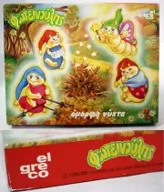 RARE VINTAGE 1986 GLOWORM GLOW WORM WOODEN PUZZLE 25 PCS EL GRECO MB NEW MISB 1