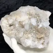 4" Natural QUARTZ CRYSTAL Cluster Chalcedony Quality Kentucky GEODE