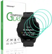 (4 Pack) Designed for Garmin Forerunner 955/955 Solar Screen Protector Tempered