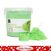 Sensory Magic Sand 1kg Tub Green Non Toxic
