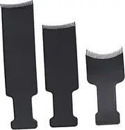 NOLITOY 3pcs Long Board Hair Coloring Comb Detanglinghair Brush Tool for Hair Dye Protects Scalp Diy Hairdressing Tint Brush