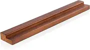 Vinyl Record Shelf - A Display Shelf Made of Solid Wood - A Wall Mount Display for Your Favorite or Now-Playing Records -This Vinyl Record Holder Fits All Records (Brown)