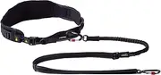 Rogz AirTech Sport Dog Belt and Lead, Nightsky Black, Large/X-Large