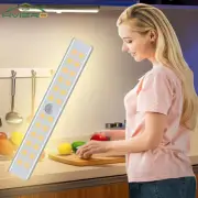 24led USB Charging Cabinet Night Light 5V PIR Motion Sensor Lamp Cupboard Wardro
