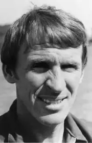 1976 Pat Crerand Northampton Town Manager Pat Crerand made his nam- Old Photo
