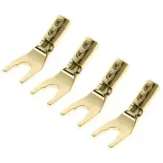 Light Thin Body Audio Connector Firm Banana Plugs
