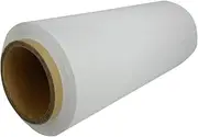 Stretch Wrap/Film Industrial Strength Extra Thick 12” x 1000ft 80 Gauge Clear Cling Mini Durable Shrink Wrap Film Roll Plastic Wrap for Moving/Packing (White)